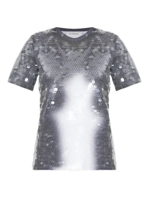Sportmax sequin-embellished T-shirt Black 2512941062600