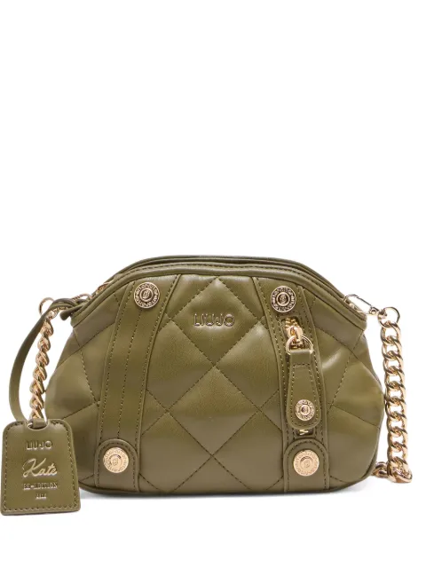LIU JO quilted cross body bag Green AA5257E0015