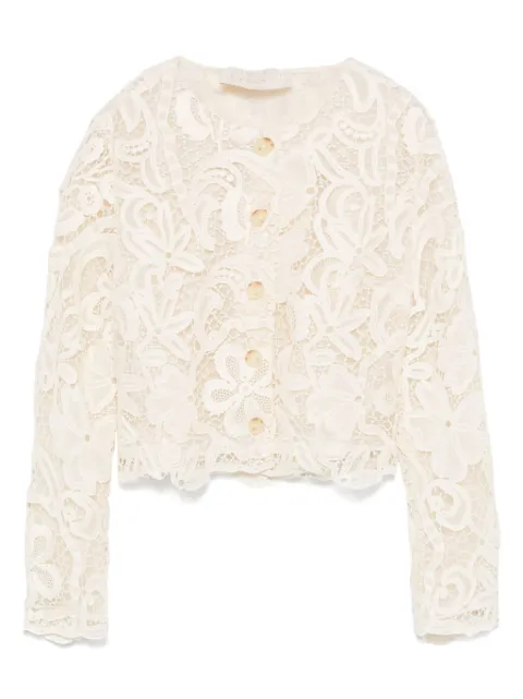 Ulla Johnson lace jacket Neutrals SP250508