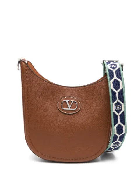Valentino Garavani VLogo-Signature cross body bag Brown WB0R41KIC