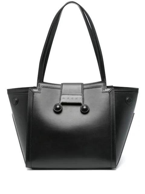 Marni mini Riviera tote bag Black BMMP0152U0P8196