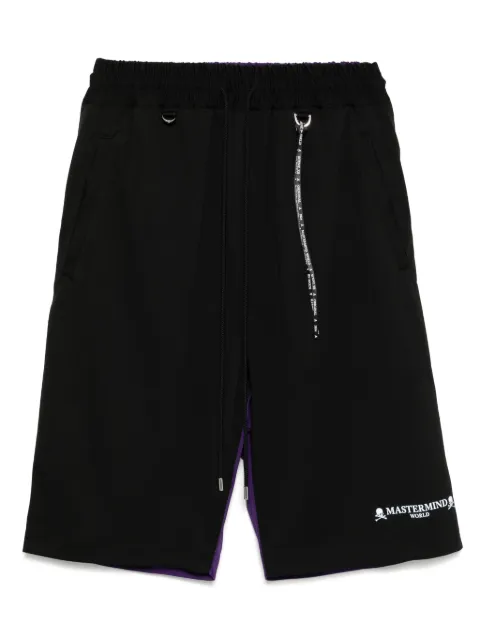 Mastermind World colour-block shorts Black MW24S12TS037602