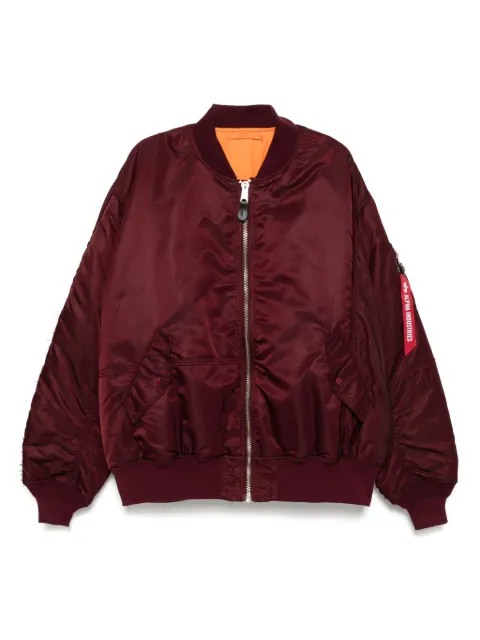 Mastermind World x Alpha Industries MA-1 jacket Red MW24C13BL102