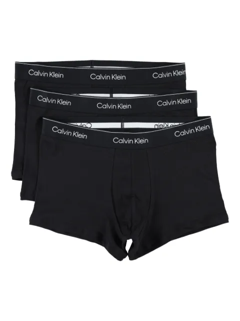 Calvin Klein logo-waistband briefs Black LV00NB4392TM6