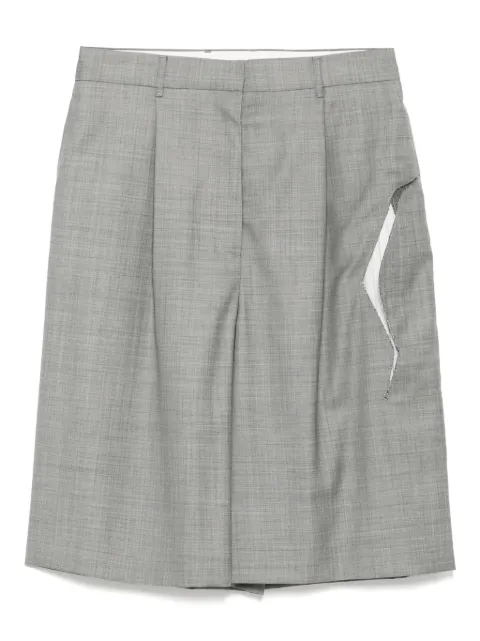 Moohong cutting pocket shorts Grey 25SSWST01