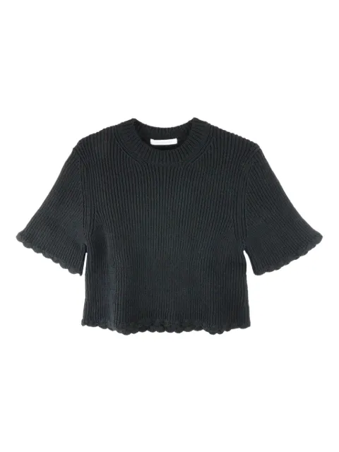 Cecilie Bahnsen Olily T-shirt Black 224KNI50001