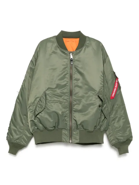 Mastermind World x Alpha Industries MA-1 jacket Green MW24C13BL102