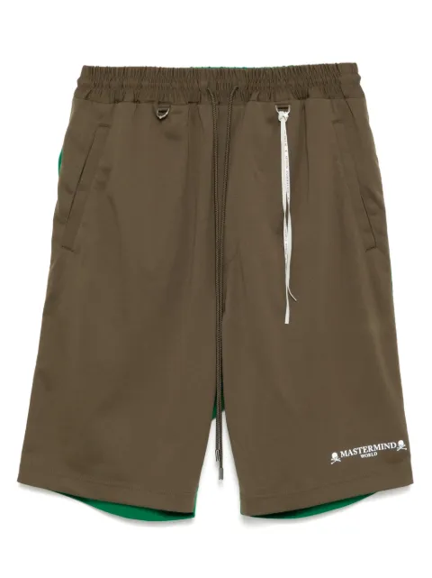 Mastermind World colour-block shorts Green MW24S12TS037602