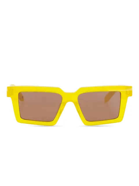 Off-White Eyewear Windsor square-frame sunglasses Yellow OERI142S25PLA0011864