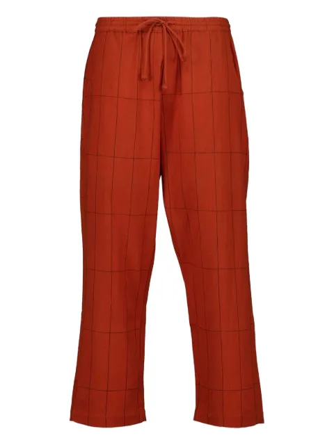 Baziszt cotton trousers Orange AN76PA