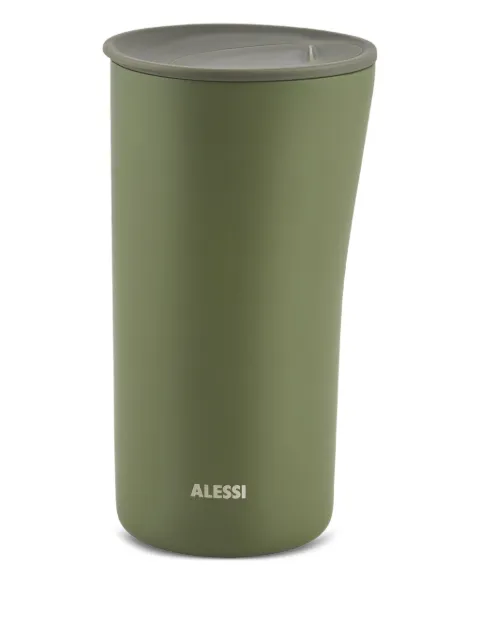 Alessi stainless steel thermal glass Green BK01GR
