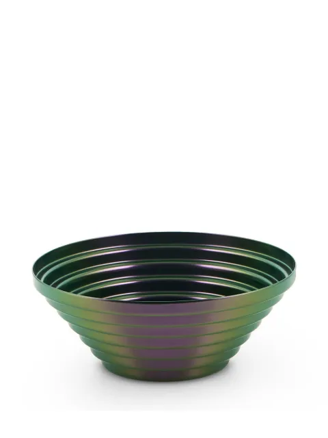 Alessi Maya round basket Green 732020GRP