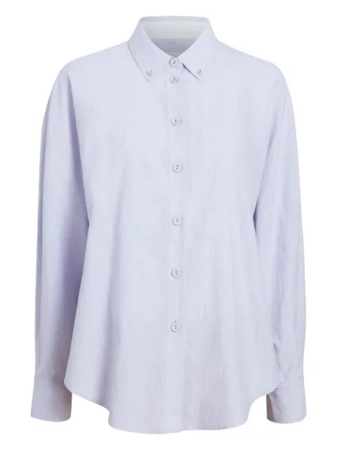 Proenza Schouler White Label Caroline shirt Blue WL2534551SC098