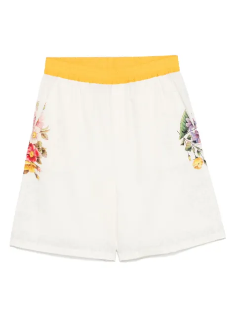 Pierre-Louis Mascia floral-print shorts Neutrals DIOMEDESPN11765