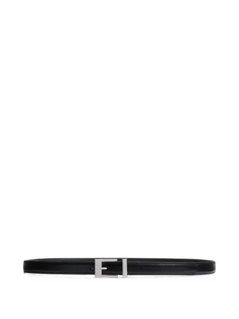 KHAITE Manhattan leather belt Black 10085763200