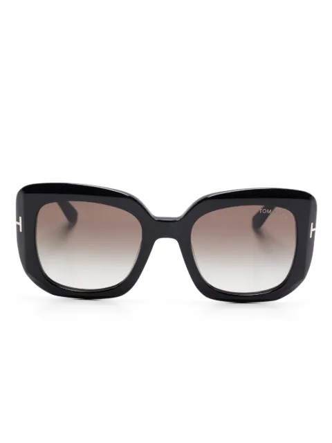 TOM FORD Eyewear Carla 02 sunglasses Black FT1220