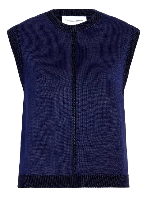 Proenza Schouler White Label Emily top Blue WL2537588KY339