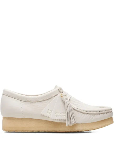 Clarks Originals Wallabee "White Nubuck" loafers Neutrals 26165560