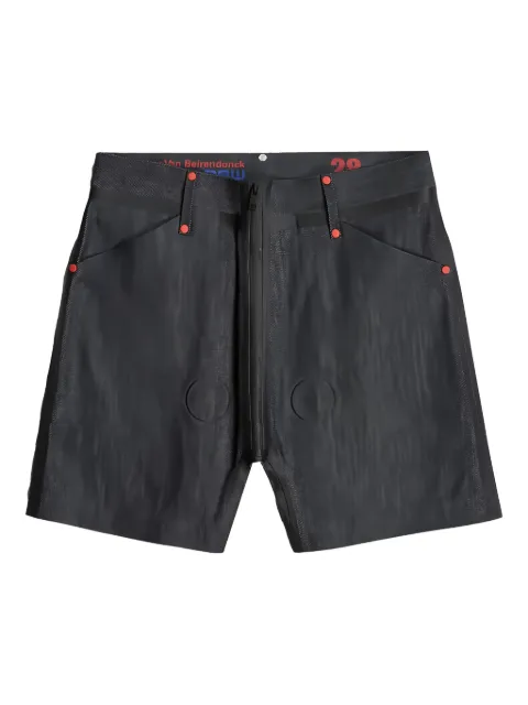 Walter Van Beirendonck x G-STAR logo-print shorts Blue D264