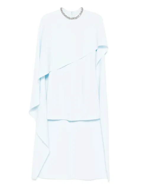 Roland Mouret cady mini dress Blue RMSS25034SHC