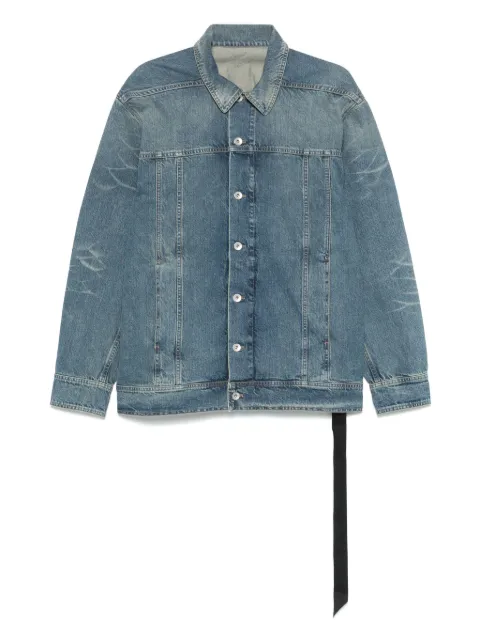 Rick Owens DRKSHDW Jumbo denim jacket Blue DS01E3706DWB