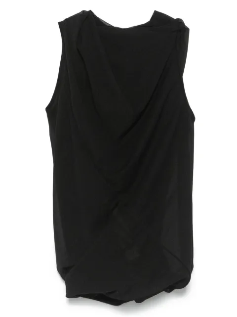 Rick Owens Lilies Luna top Black LI01E4109OT