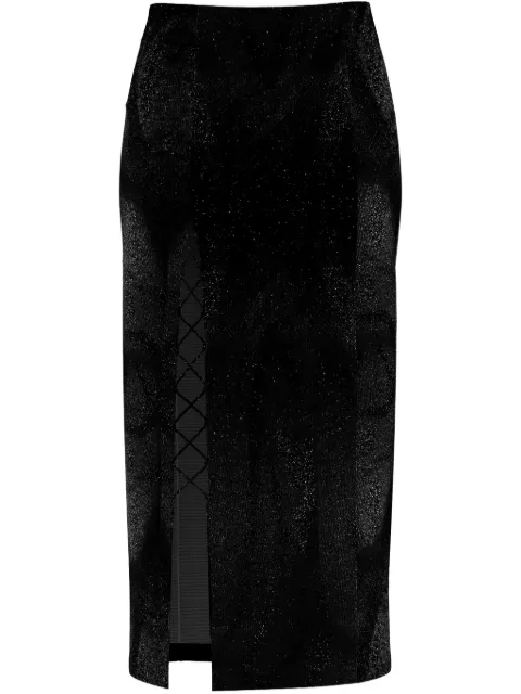 Maccapani Scio midi skirt Black 25EM2M0C0904796