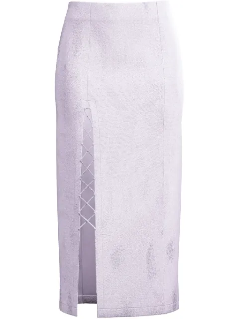 Maccapani Scio midi skirt White 25EM2M0C0904796