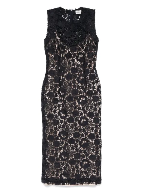 P.A.R.O.S.H. Peonia midi dress Blue D726018PEONIA012