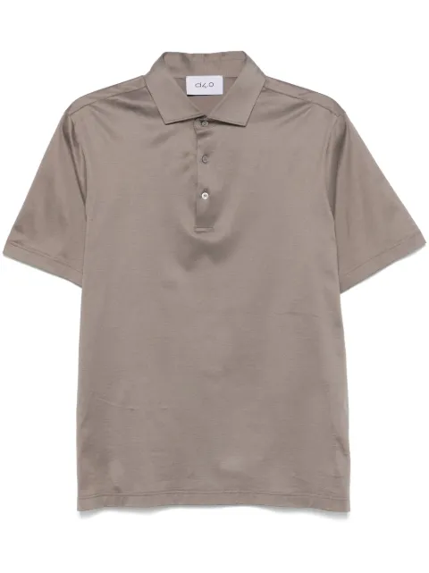 D4.0 cotton polo shirt Grey 6010374002