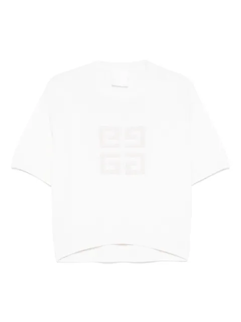 Givenchy 4G-detail cashmere top White BW90UP4ZEQ