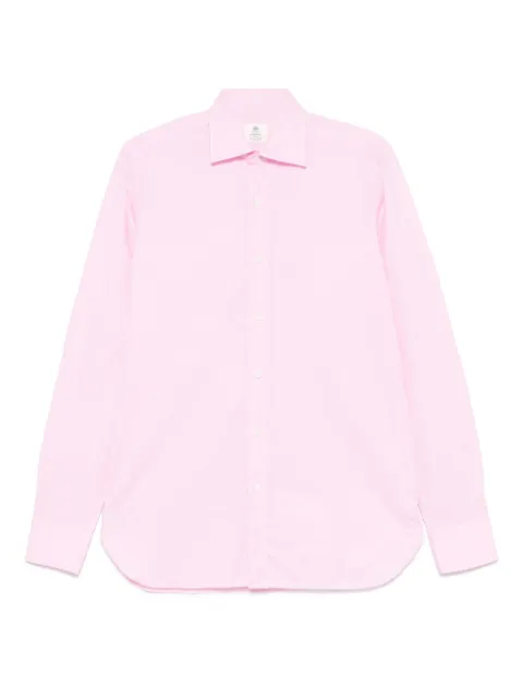 Luigi Borrelli poplin shirt Pink SR1806