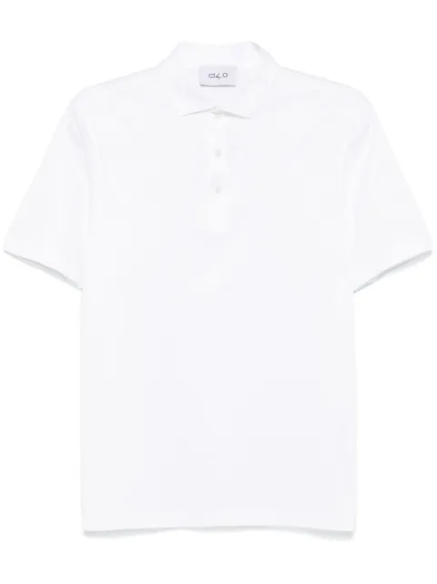 D4.0 cotton polo shirt White 6010374002