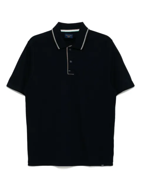 Paul & Shark contrasting details polo shirt Blue 25411313