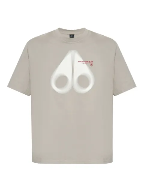 Moose Knuckles cotton t-shirt Grey M15MT776