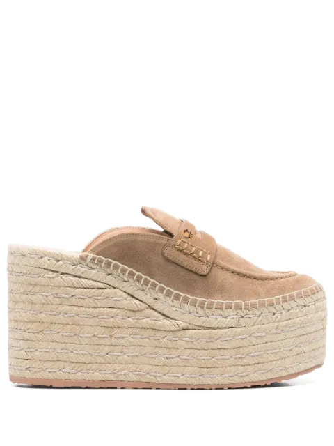Gianvito Rossi Maxilla espadrille mules Neutrals G9305640RICVLJ