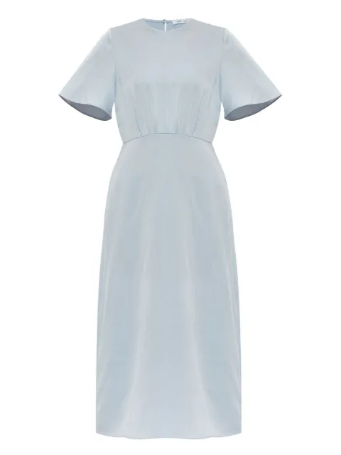 SAMSOE SAMSOE short-sleeved dress Blue F25100014