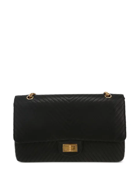 CHANEL Pre-Owned 2017 2.55 shoulder bag Black 415599