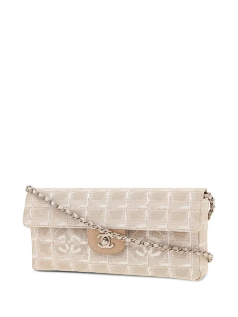 CHANEL Pre-Owned 2002 Choco Bar shoulder bag Neutrals 414931
