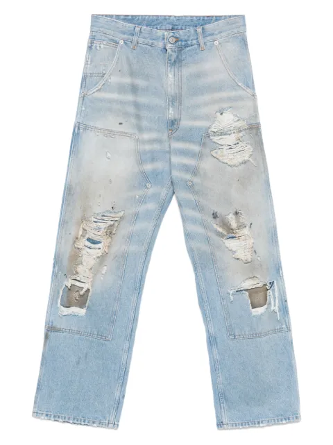 MM6 Maison Margiela distressed jeans Blue SH2LA0017M30018