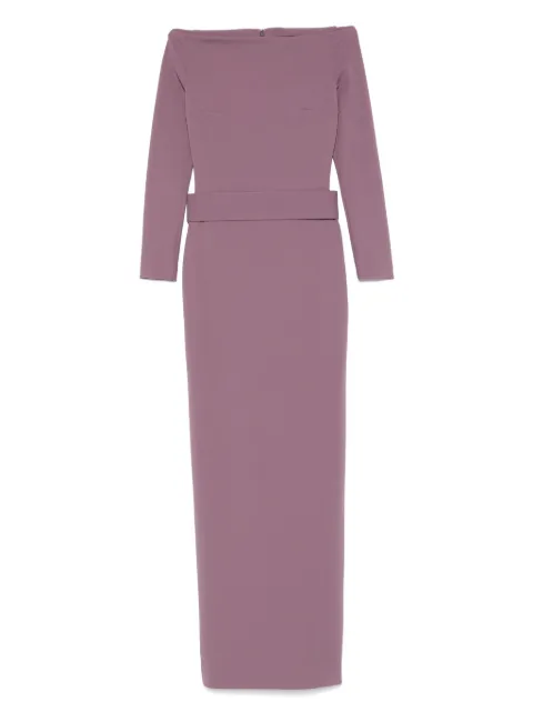 Solace London The Sabina maxi dress Purple OS28038