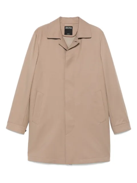Zegna Motorin 300cc coat Brown UFTC5A9FCT578