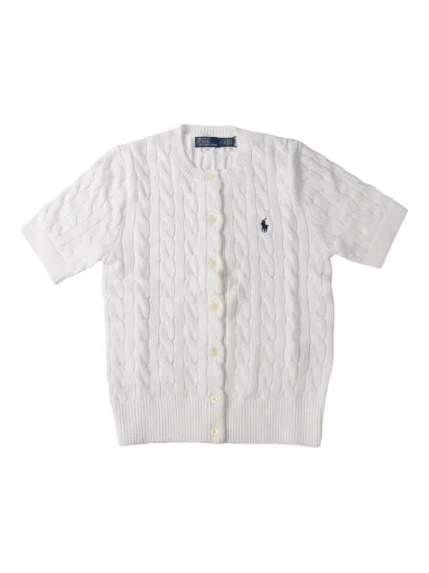 Polo Ralph Lauren cable-knit cardigan White 211966720001