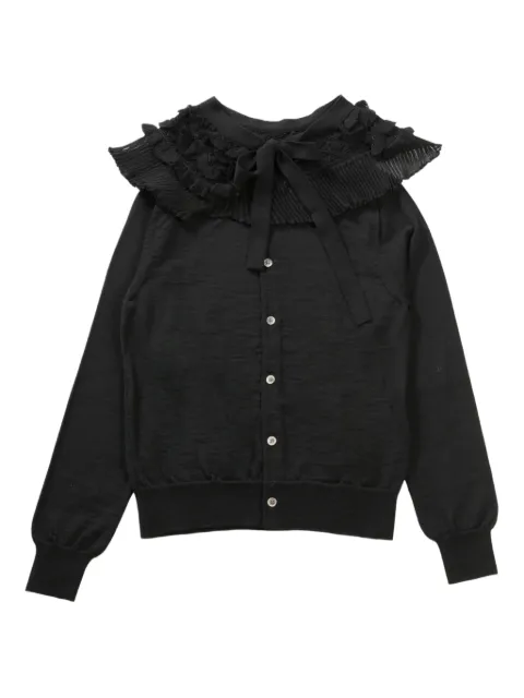 Comme Des Garçons Comme Des Garçons wool cardigan Black RON513051