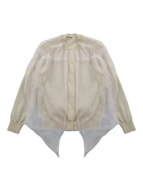 Comme Des Garçons layered shirt Neutrals GOB018051