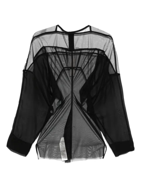Rick Owens Collage T-shirt Black RP01E7229TUSS