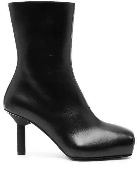ALAINPAUL 75mm leather boots Black S3WSHOE04