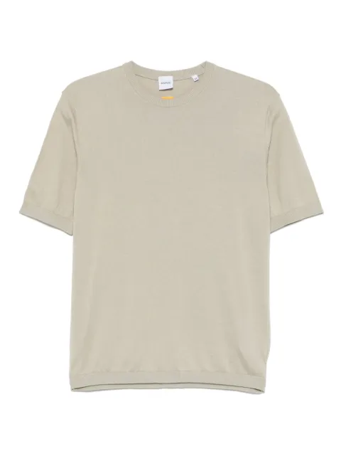 ASPESI fine-knit T-shirt Green M079L180