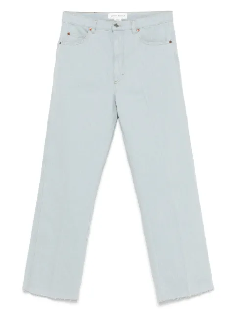 Victoria Beckham logo-patch jeans Blue 1225DJE006218A