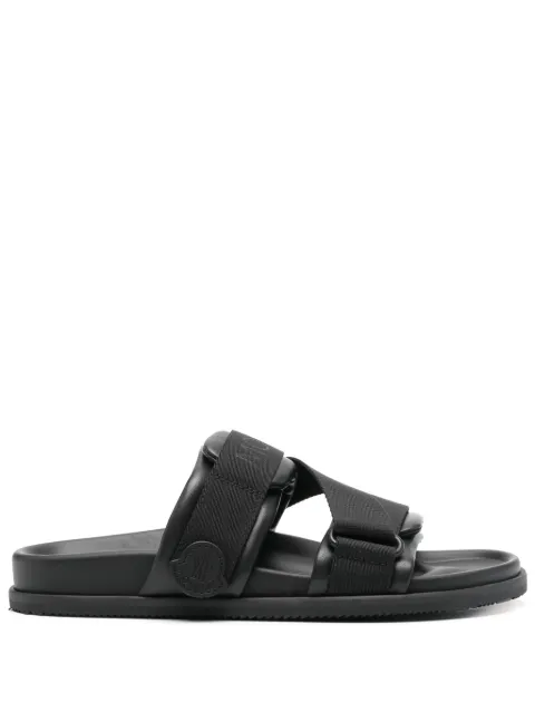 Moncler Mon Summer sandals Black K109B4L00040M5027